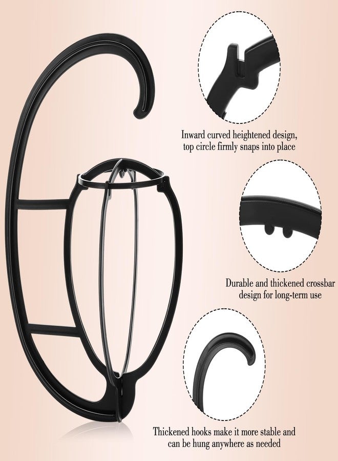 obeoby Wig Hanger, Hanging Wig Stand Portable Hanging Stand For Wigs,Traveling - Image 4
